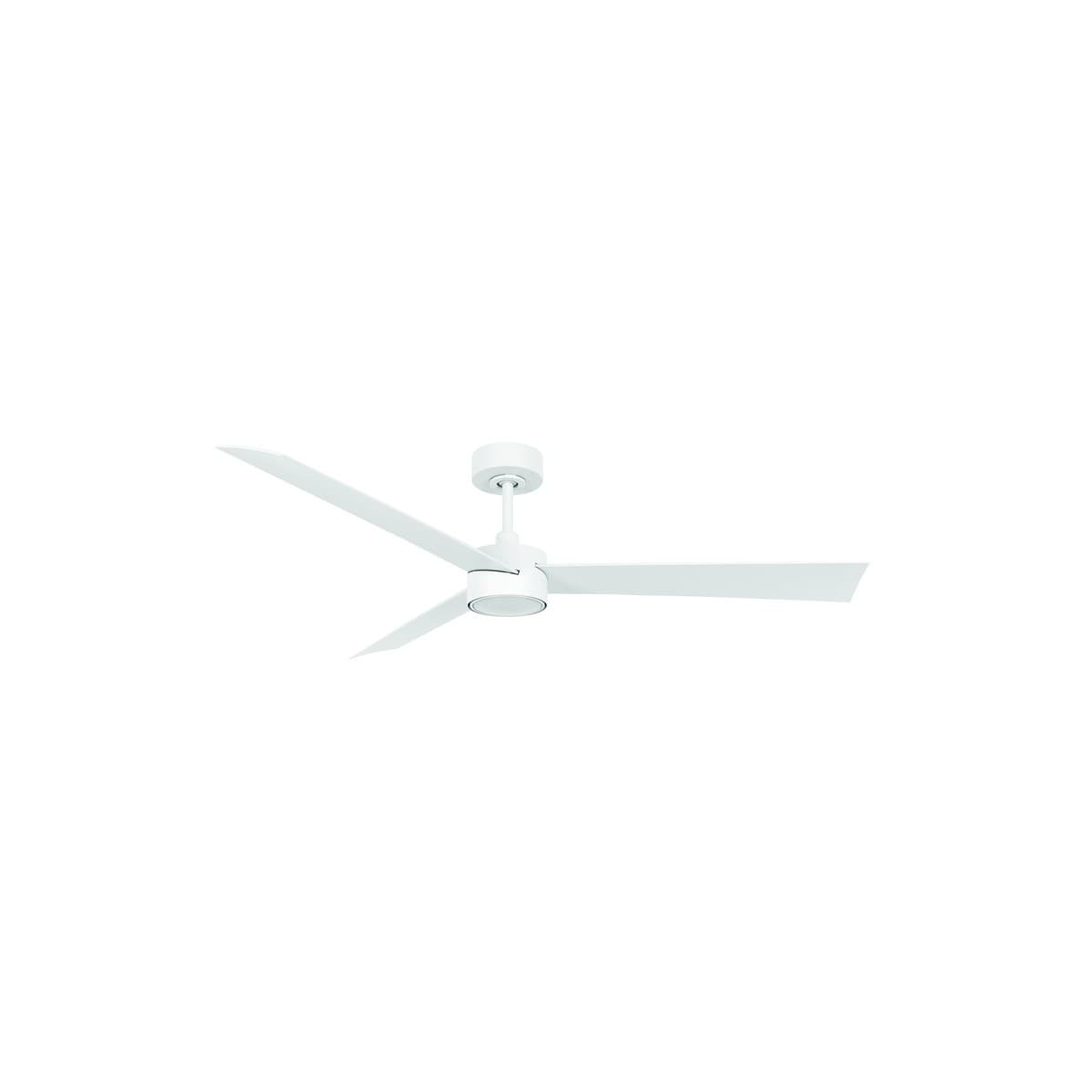 Climate IV 132cm DC Fan with Light in White-img-1