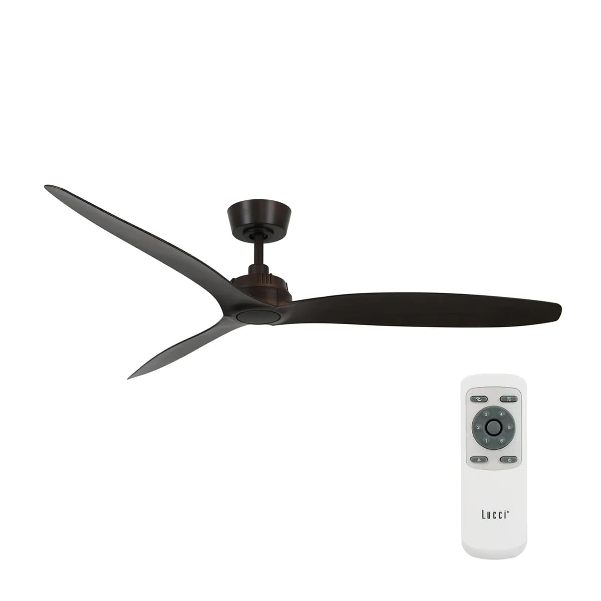 Farron 132cm DC Fan in Oil Rubbed Bronze with Walnut Blades-img-3