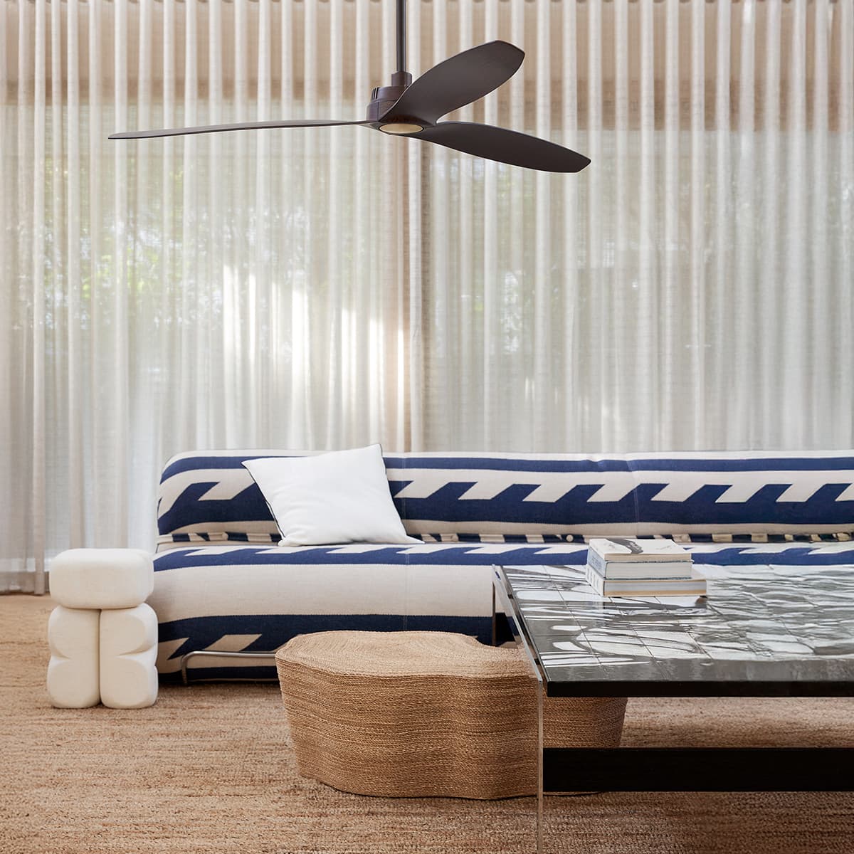 Farron 132cm DC Fan in Oil Rubbed Bronze with Walnut Blades-img-5