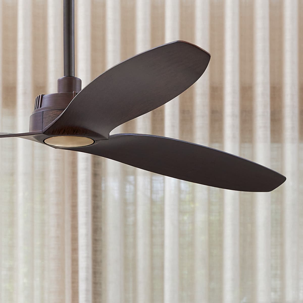 Farron 132cm DC Fan in Oil Rubbed Bronze with Walnut Blades-img-7