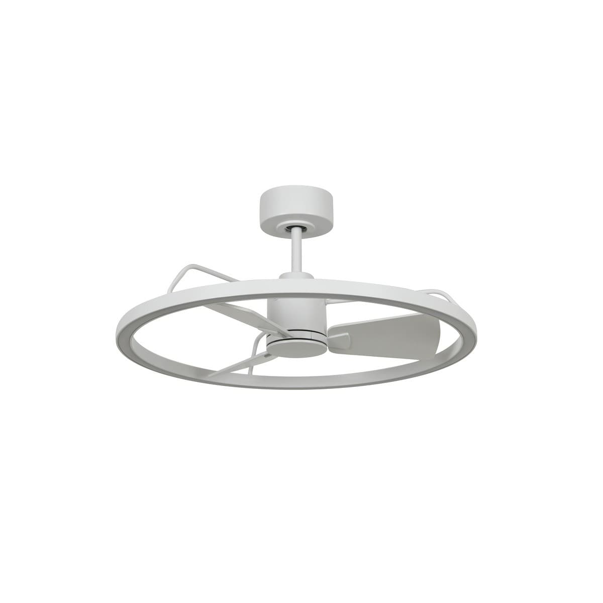 Cessna DC Fan with 700mm LED Light in White-img-1