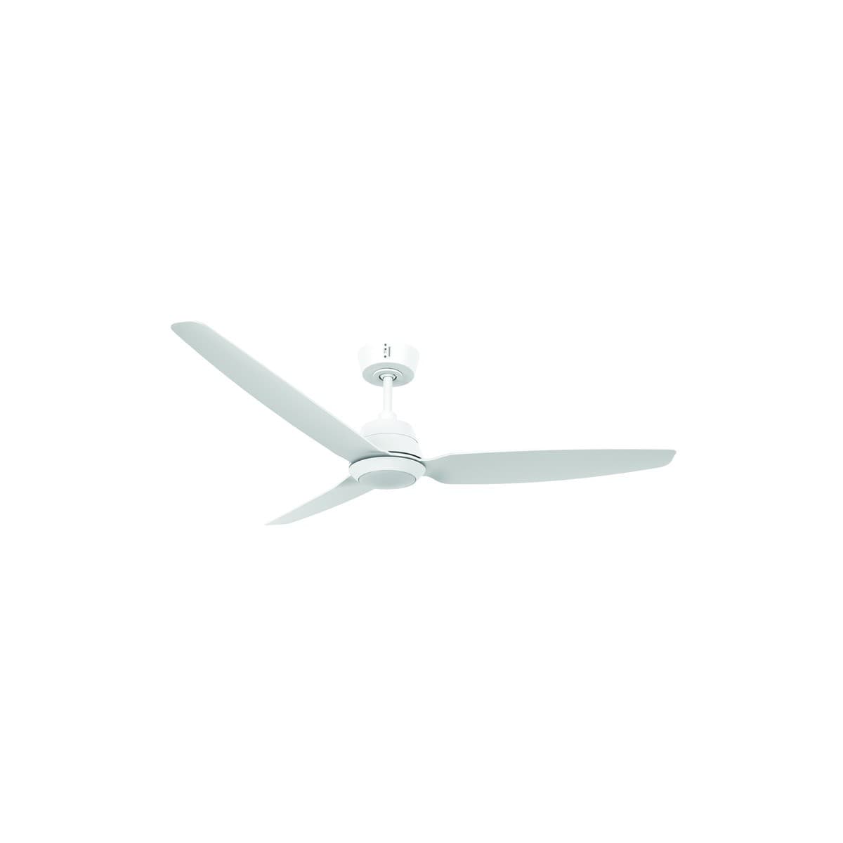 Sainz 132cm DC Fan with Light in White-img-1