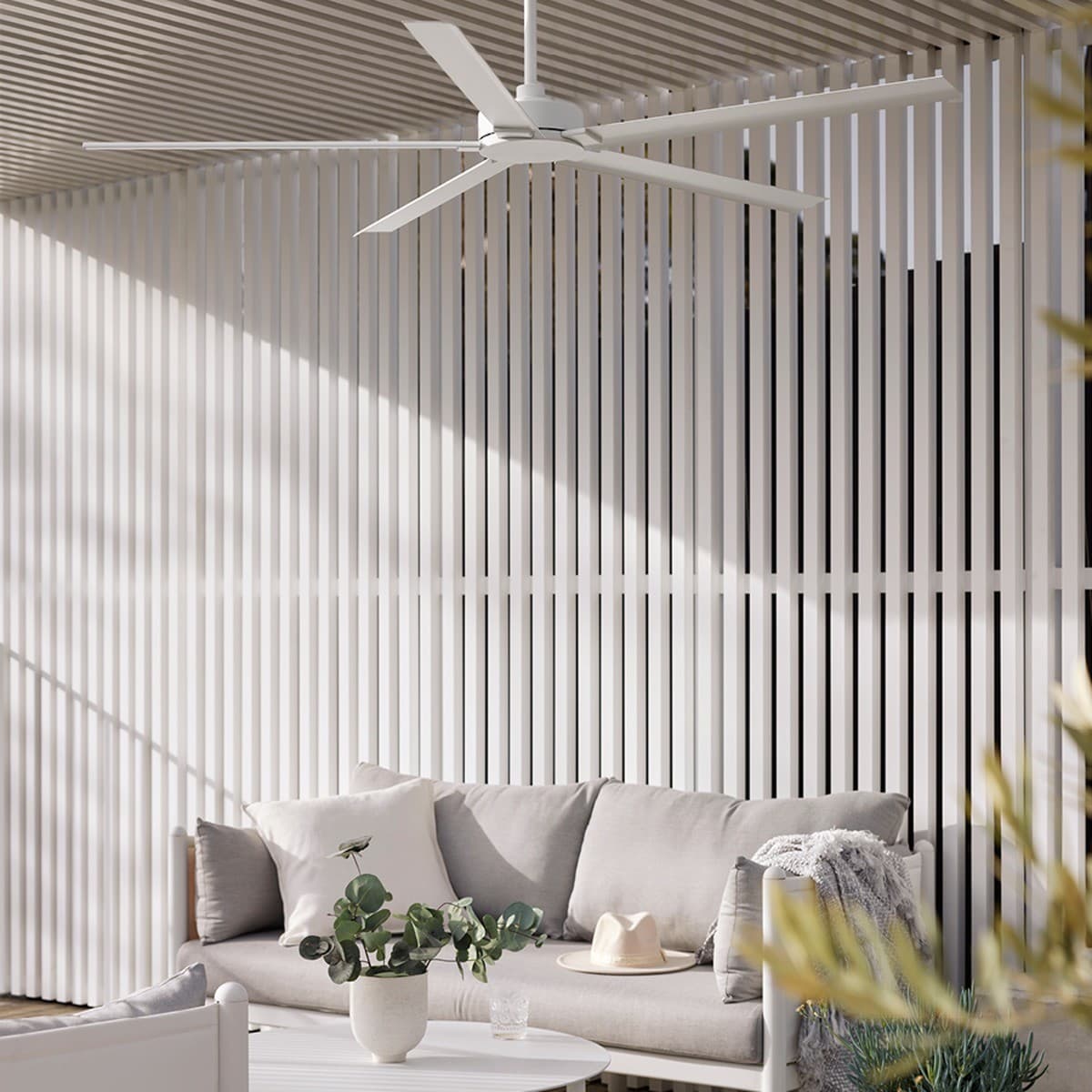 Monza 152cm DC Fan in White-img-3