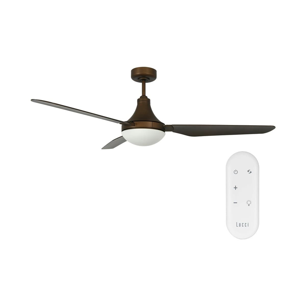 Leyndell 142cm DC Fan with Light in Bronze-img-2
