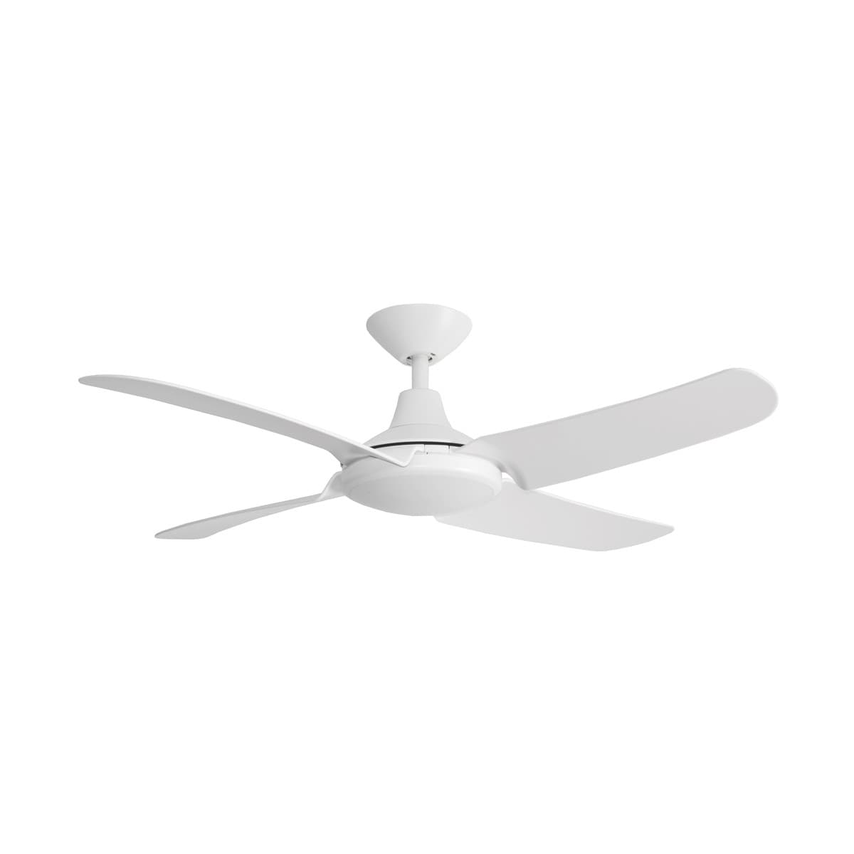 Zenith 122cm DC Fan with LED Light in White-img-1