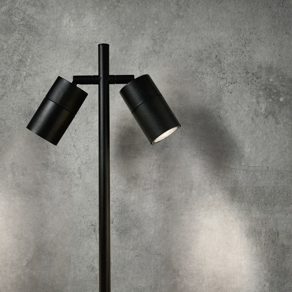 Wanaka 2 Light 12/24V Path Light with DIY Quick Connect in Black-img-2