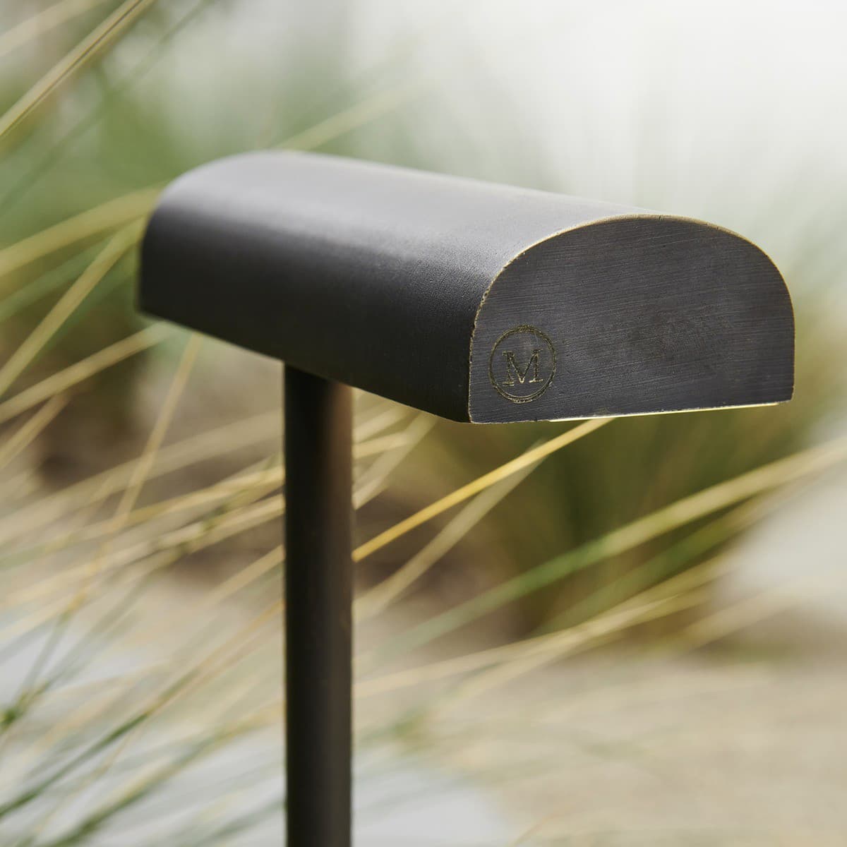 Made By Mayfair Seaside 12V Exterior Bay Path Bollard in Aged Solid Bronze-img-2