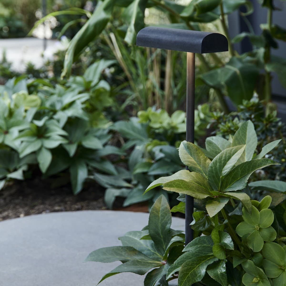 Made By Mayfair Seaside 12V Exterior Bay Path Bollard in Aged Solid Bronze-img-8