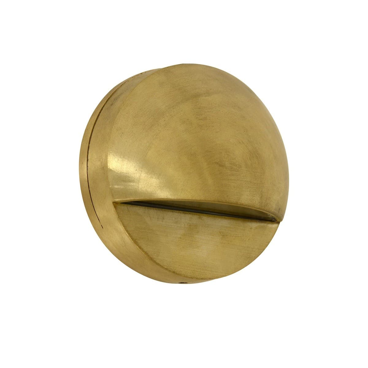 Norwest LED 12V Warm White Steplight in Solid Brass-img-1