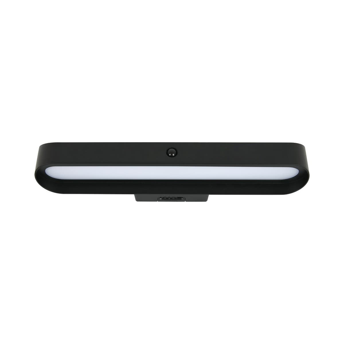 Sunset Opal Solar LED Wall Bracket with Sensor in Black-img-1