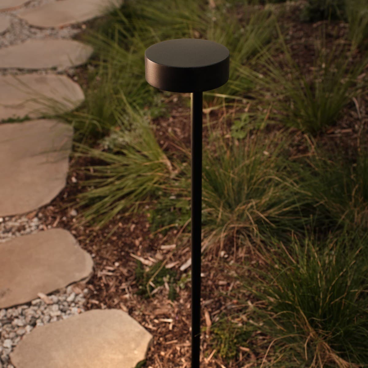 Discus 12/24V LED Bollard in Black-img-3