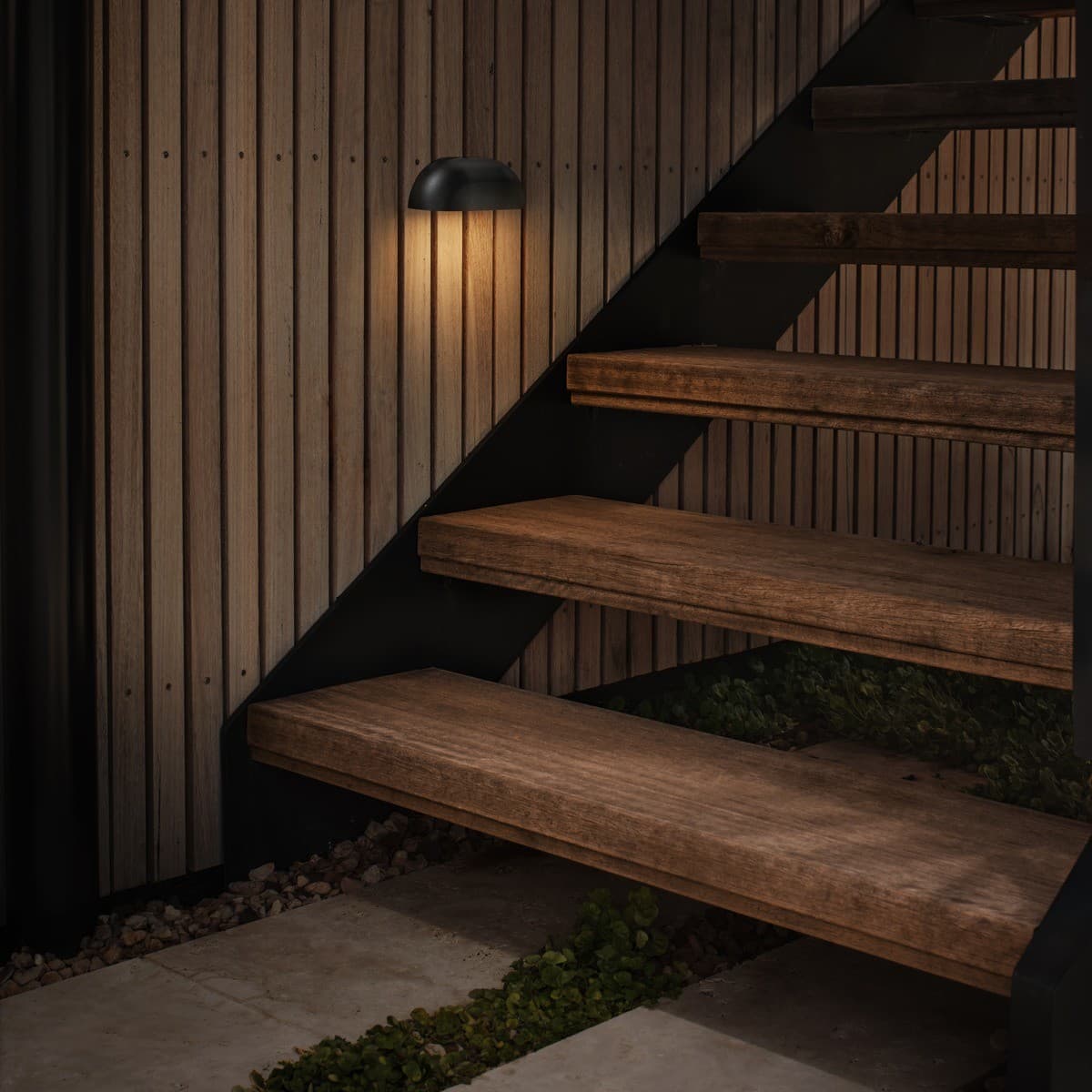 Lola LED Step Light in White-img-2