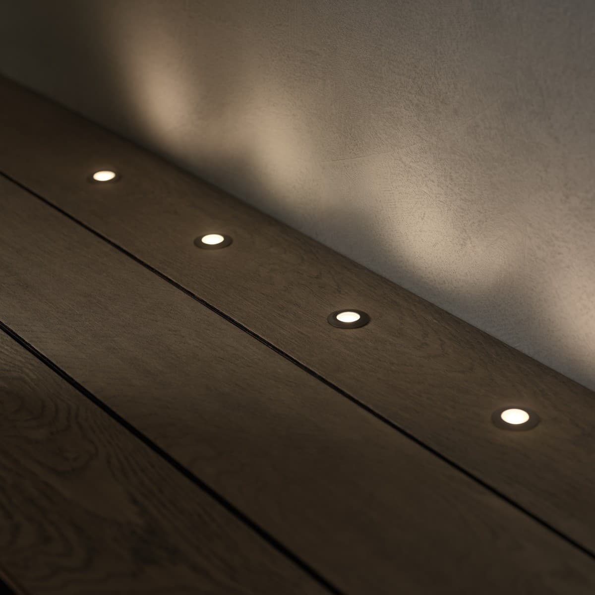 Piper Mini 4 Light 12V LED Deck Light Kit in Black-img-2