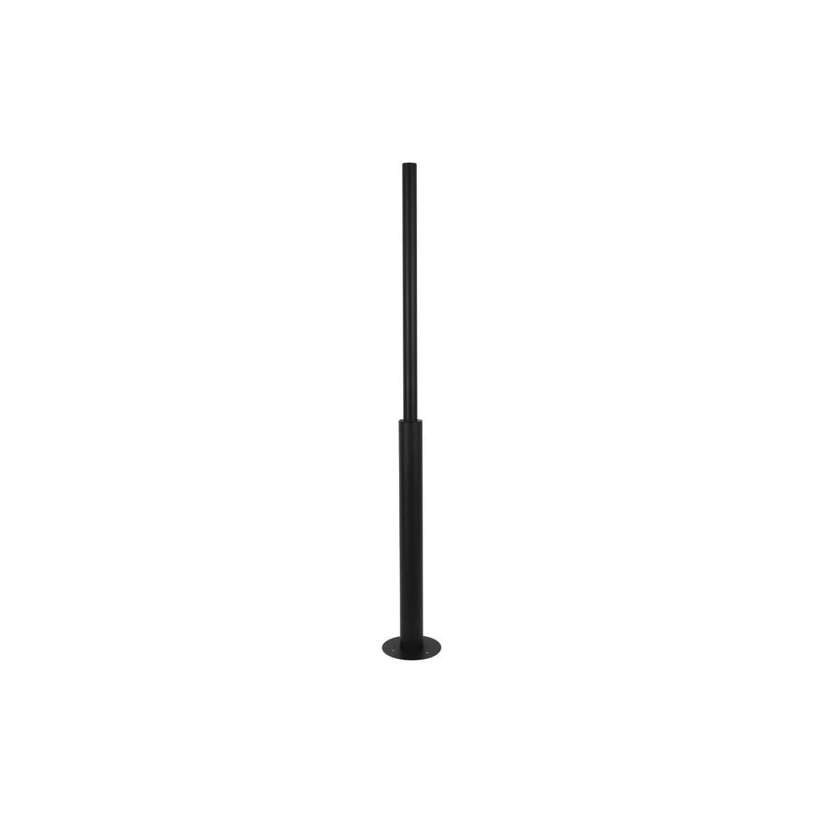 Raya 2m Post for Large Solar LED Light Head in Black-img-1