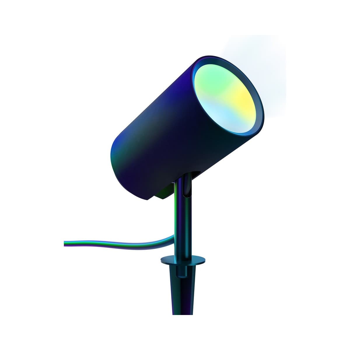 LIFX Outdoor IP66 Smart LED Spot Light with RGB + Full White Spectrum in Black-img-1