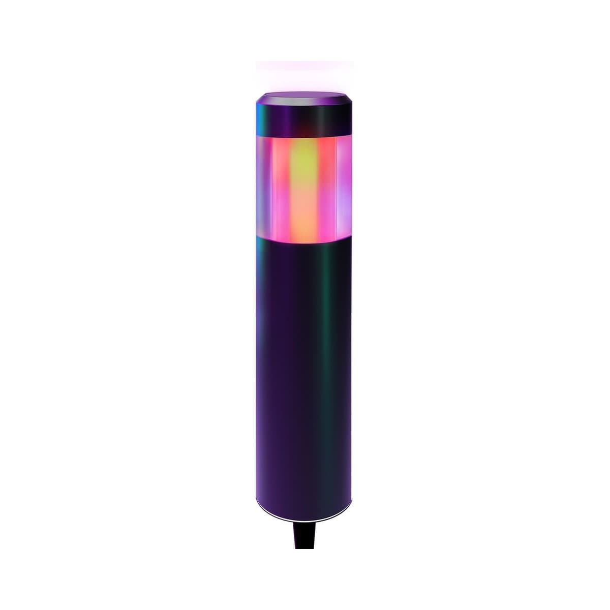 LIFX Outdoor IP66 Smart LED Path Bollard with RGB + Full White Spectrum in Black-img-1