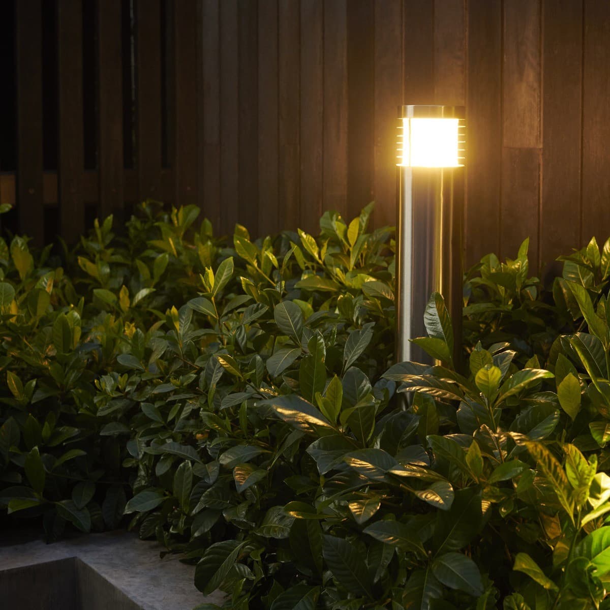 Seaford 240V Tall Bollard in Marine Grade Stainless Steel-img-2