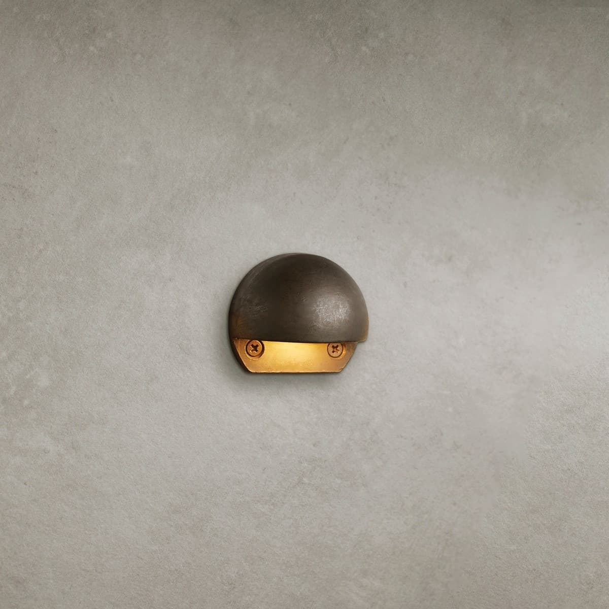 Made By Mayfair Seaside 12V LED Mini Exterior Step Light in Aged Solid Bronze-img-3