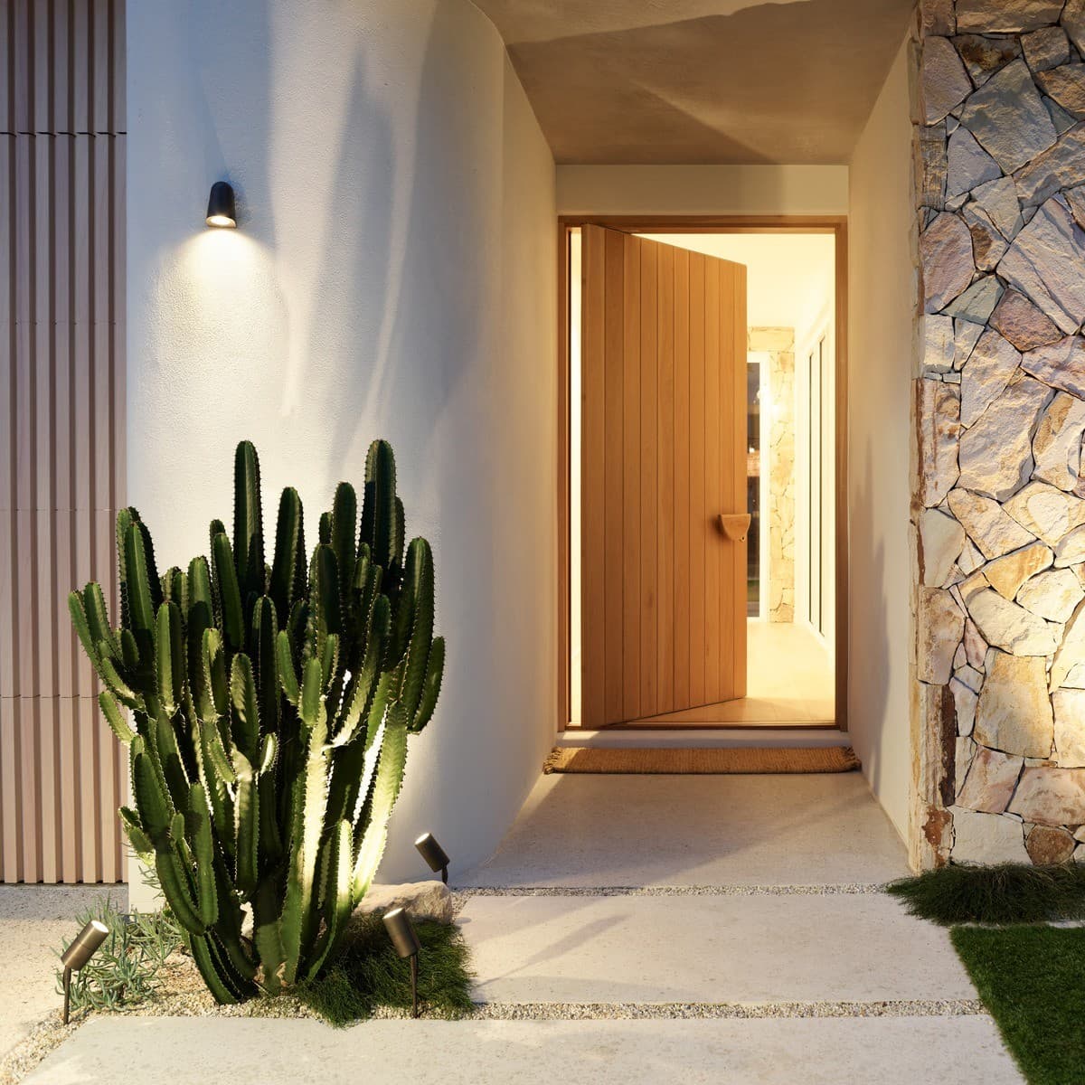 Made By Mayfair Seaside 12V Exterior Spike Garden Light in Aged Solid Bronze-img-3