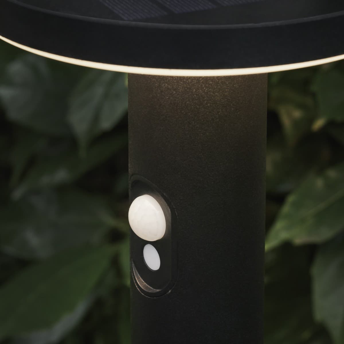 Kewarra LED Solar Bollard in Black-img-3