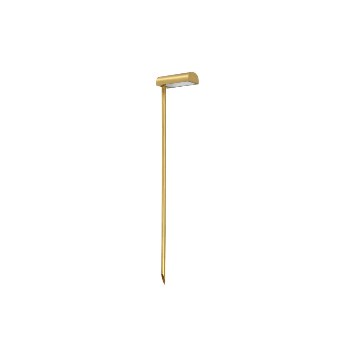 Made By Mayfair Seaside 12V Exterior Point Path Bollard in Aged Solid Brass-img-1