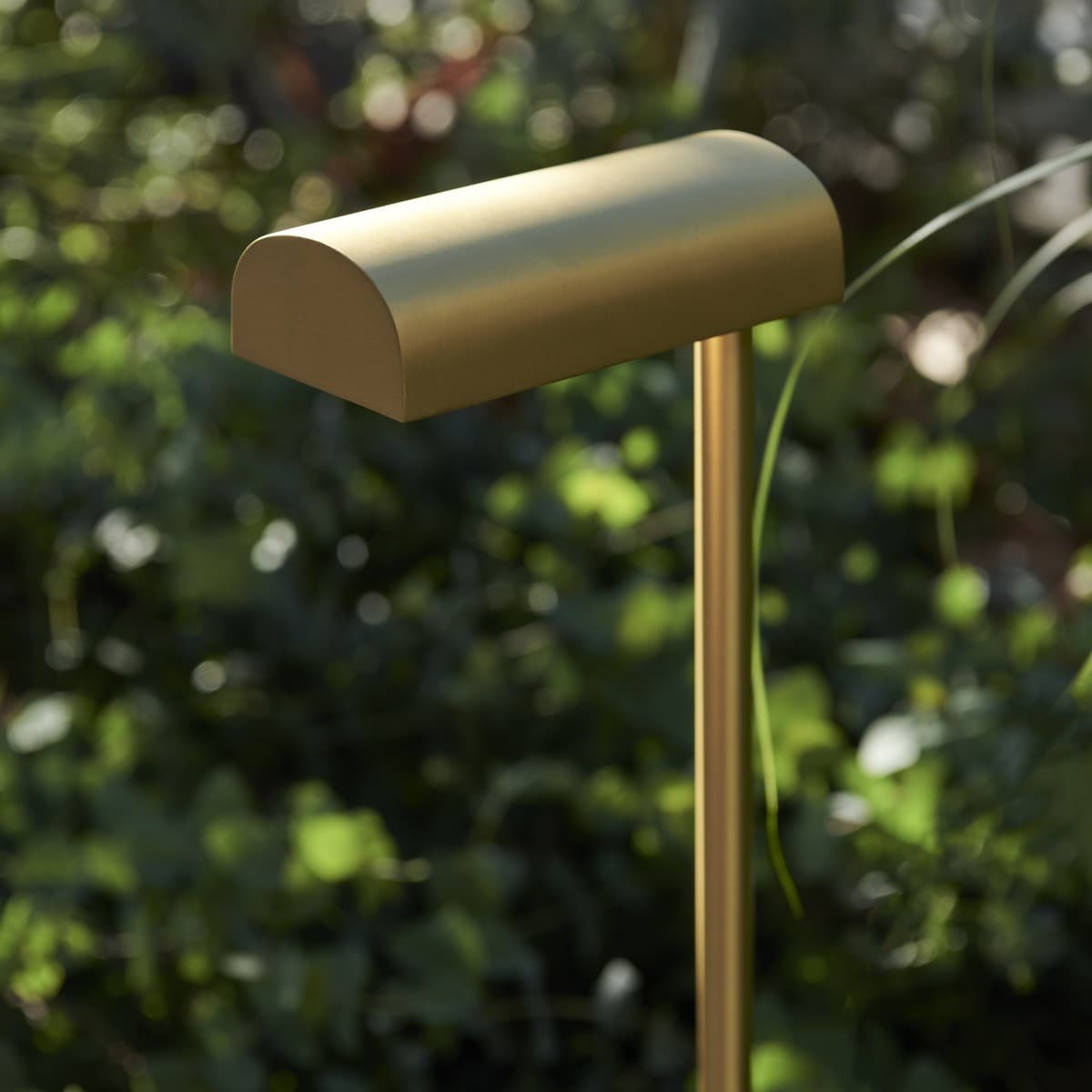Made By Mayfair Seaside 12V Exterior Point Path Bollard in Aged Solid Brass-img-4