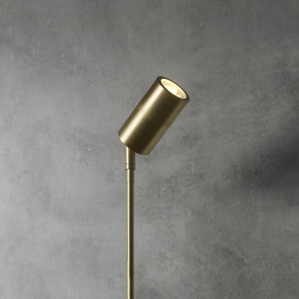 Made By Mayfair Seaside 12V Exterior Spike Garden Light in Aged Solid Brass-img-2