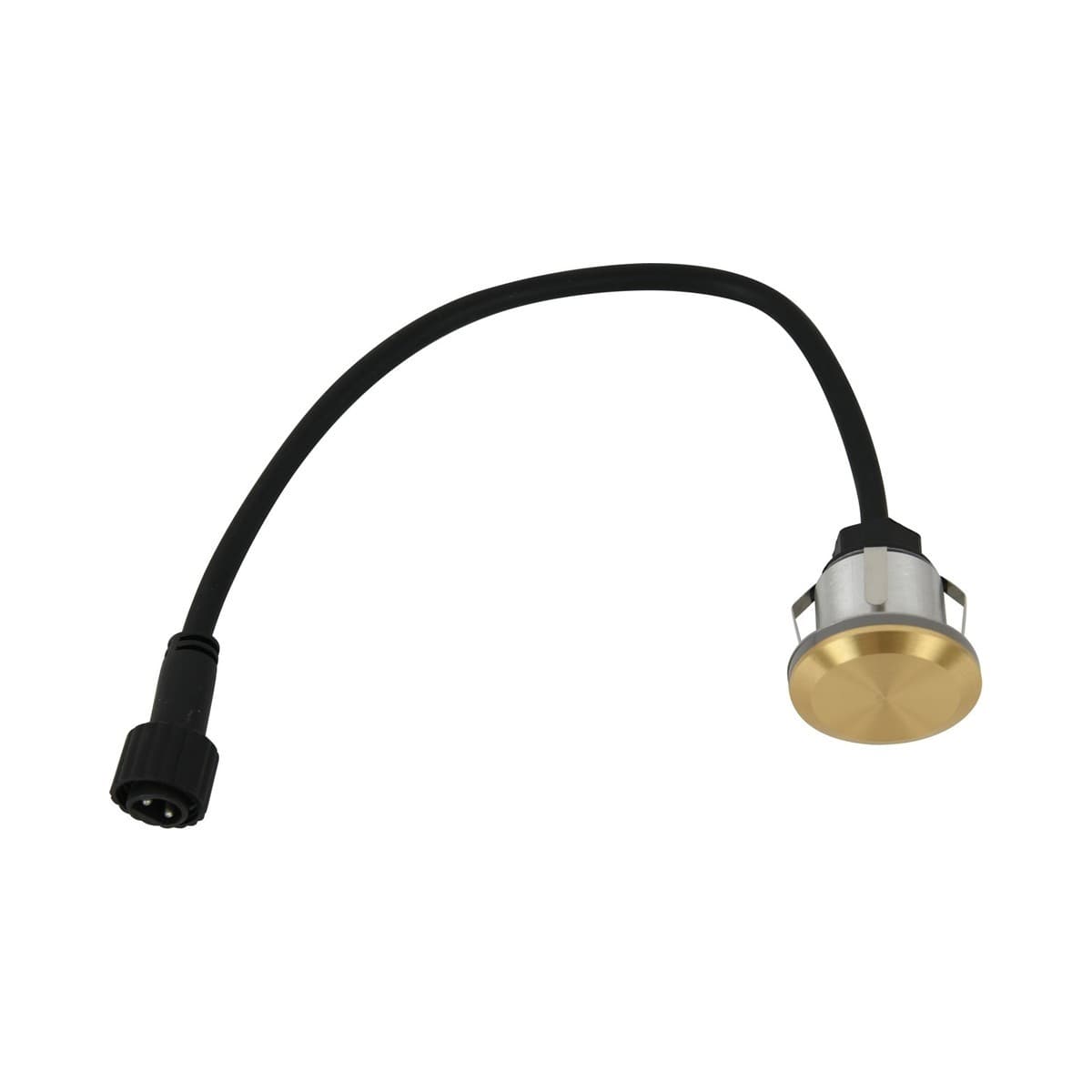 Pier 12V LED 360 Degree Deck Light in Brass-img-1