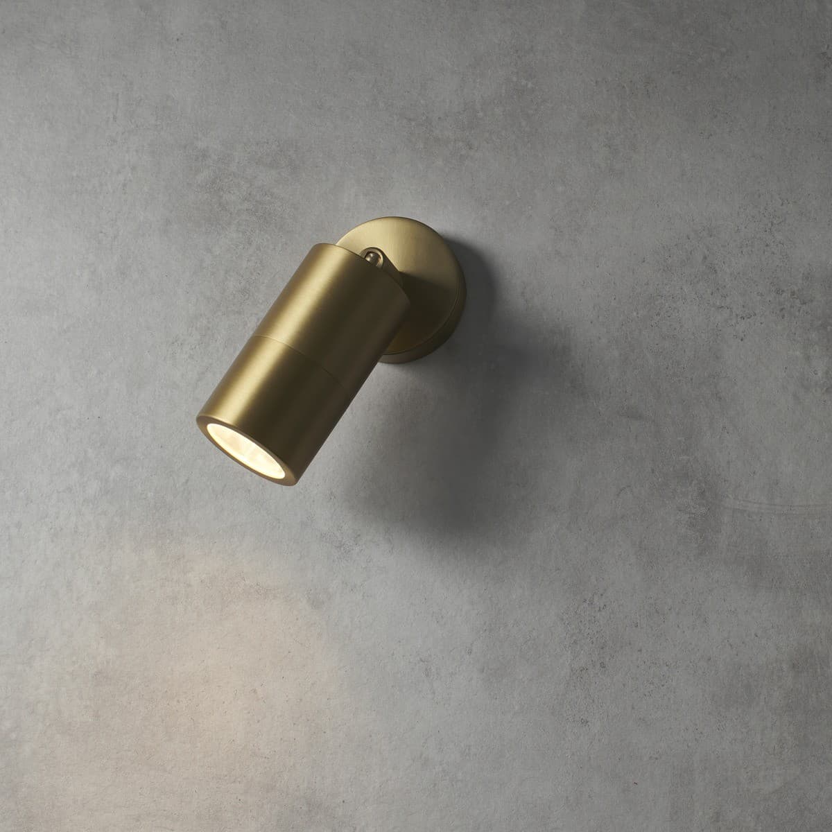 Made By Mayfair Seaside Adjustable Exterior Wall Spot in Brass-img-3