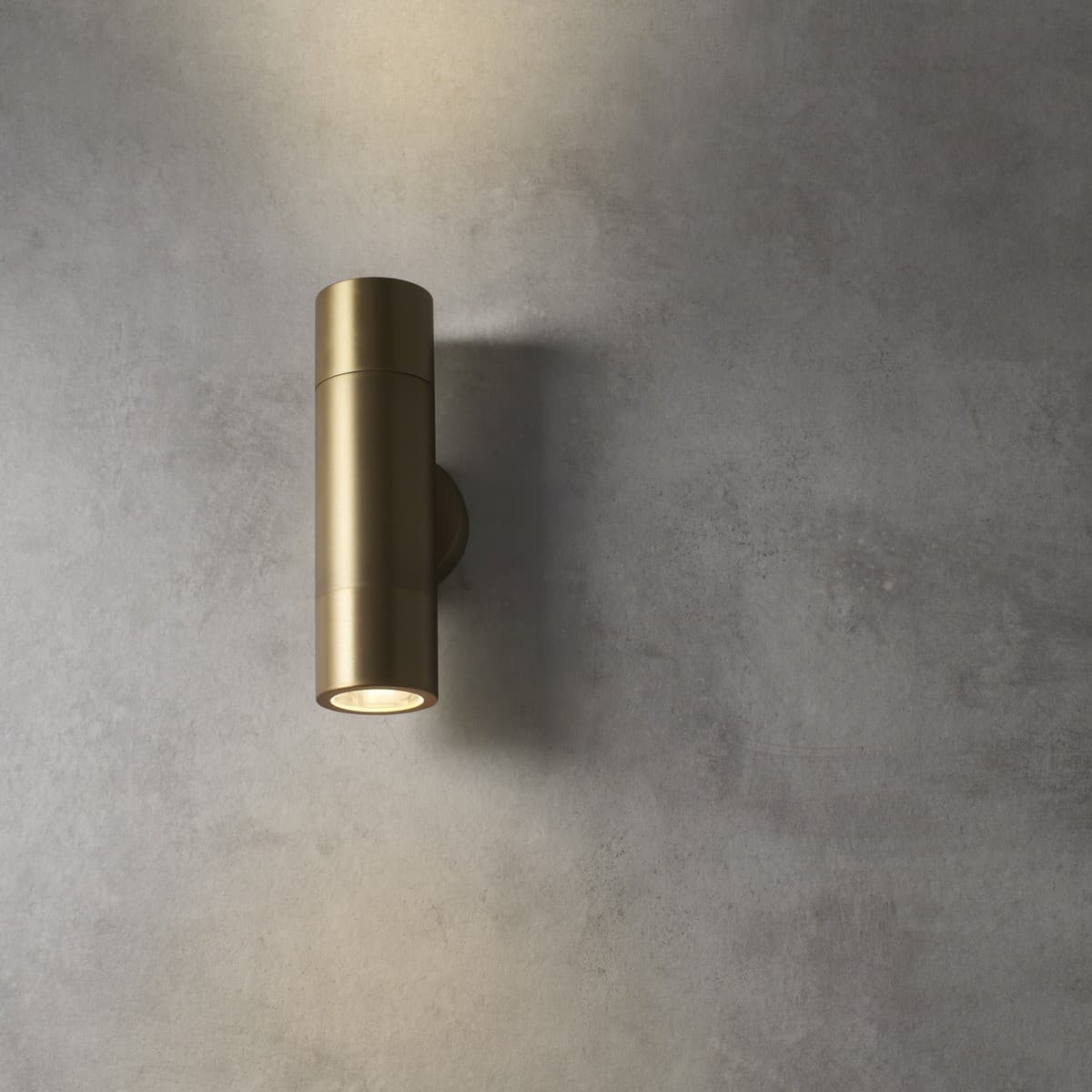 Made By Mayfair Seaside Exterior Up/Down Wall Bracket in Brass