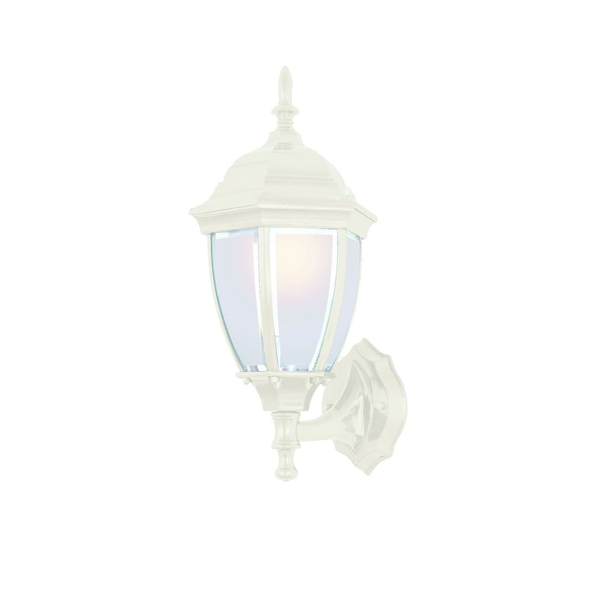 Nottingham Small Exterior Wall Bracket in White-img-1
