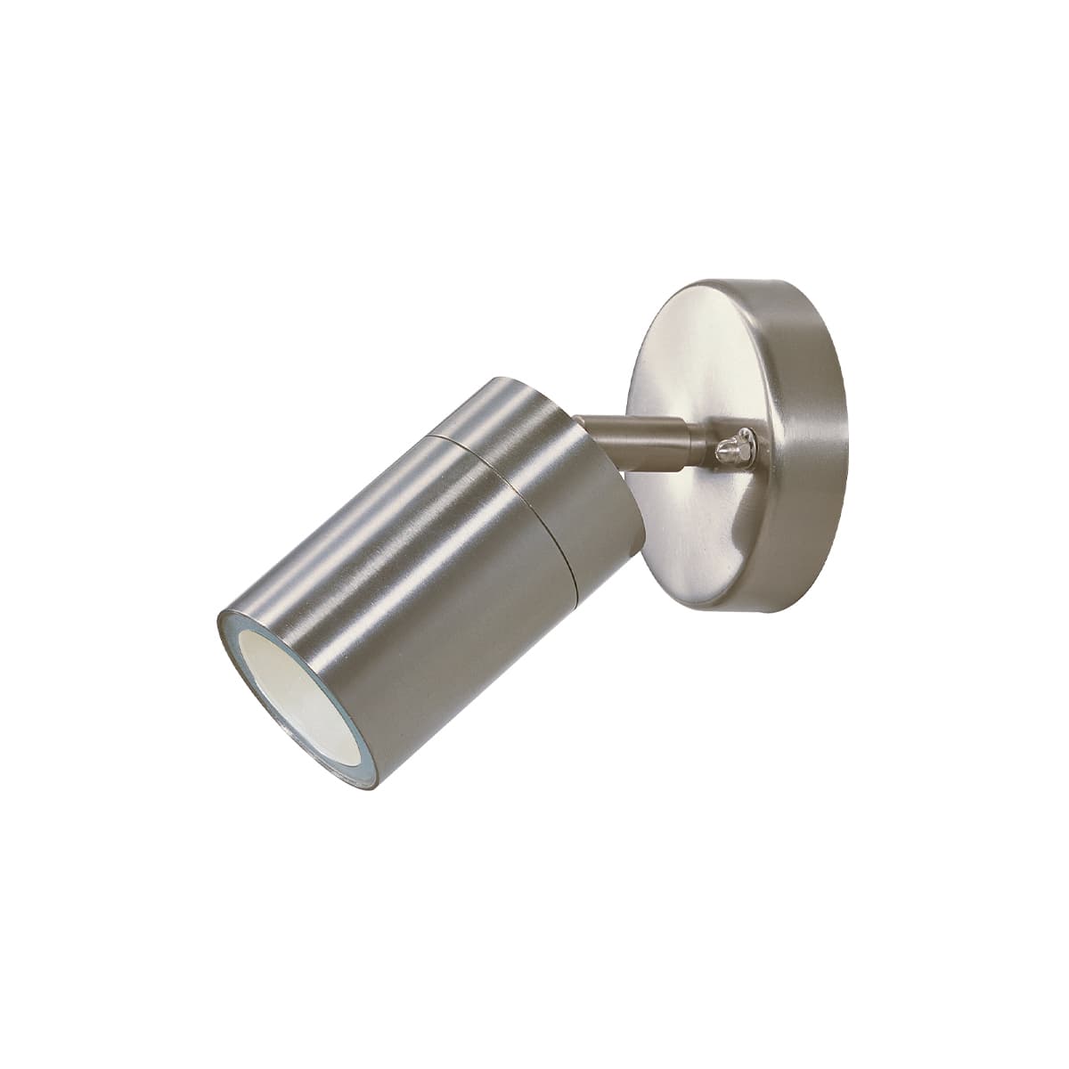 Sentinel 1 Light Adjustable Wall Spot in Stainless Steel