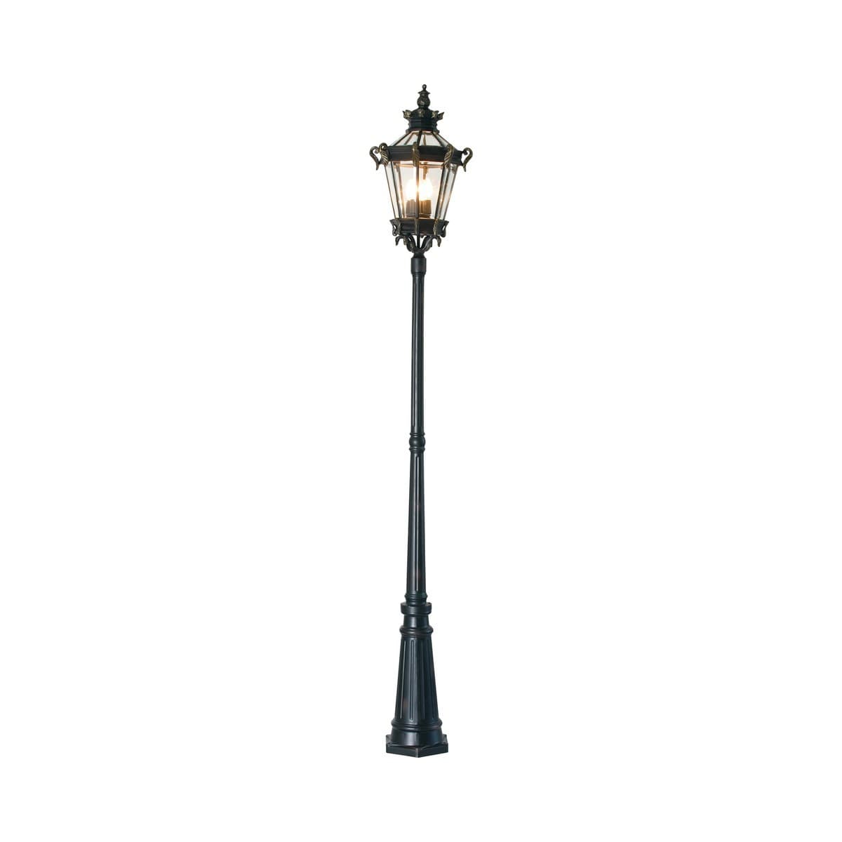 Alcazar 4 Light Street Light in Burnt Gold-img-3