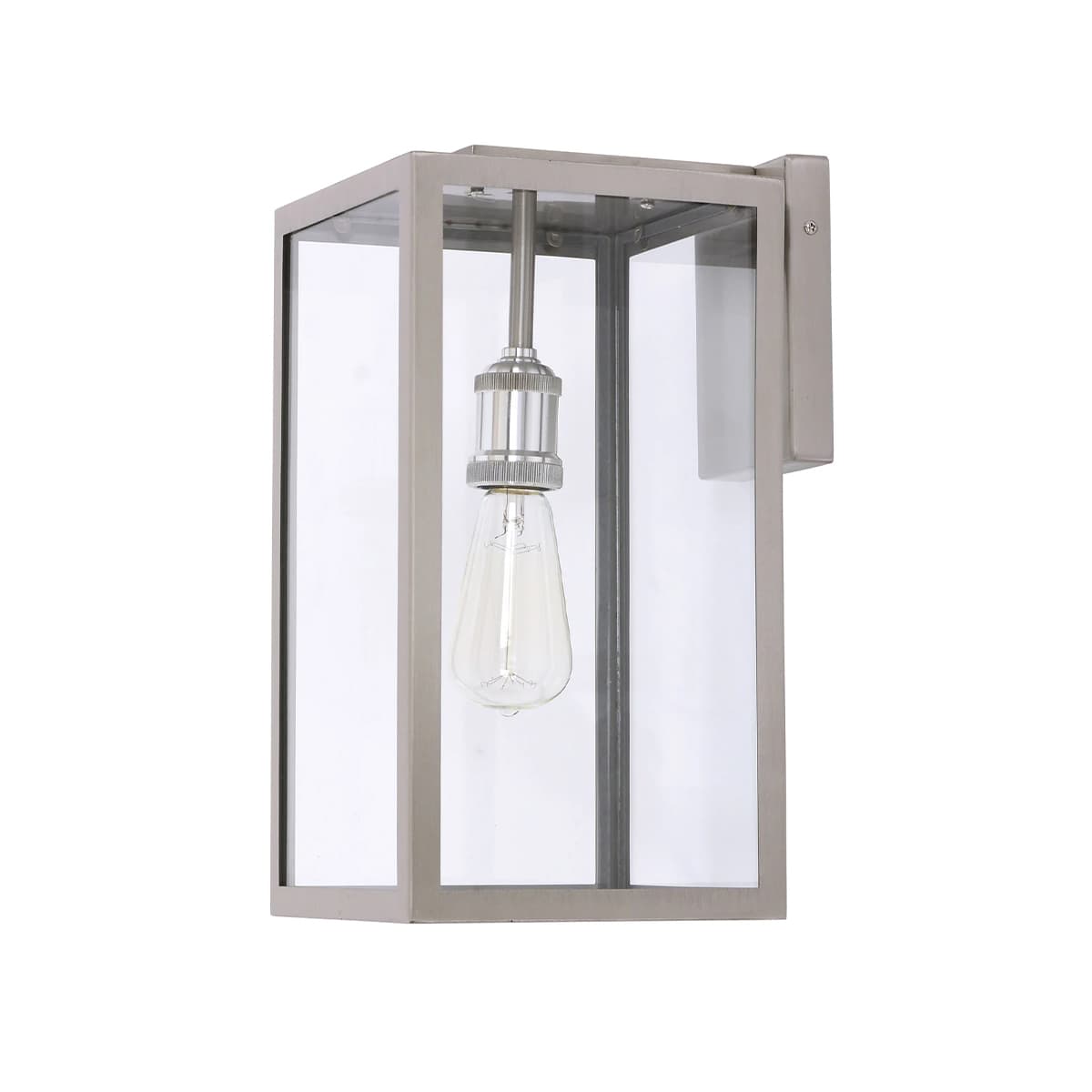 Southampton 1 Light Large Wall Bracket in Stainless Steel-img-1