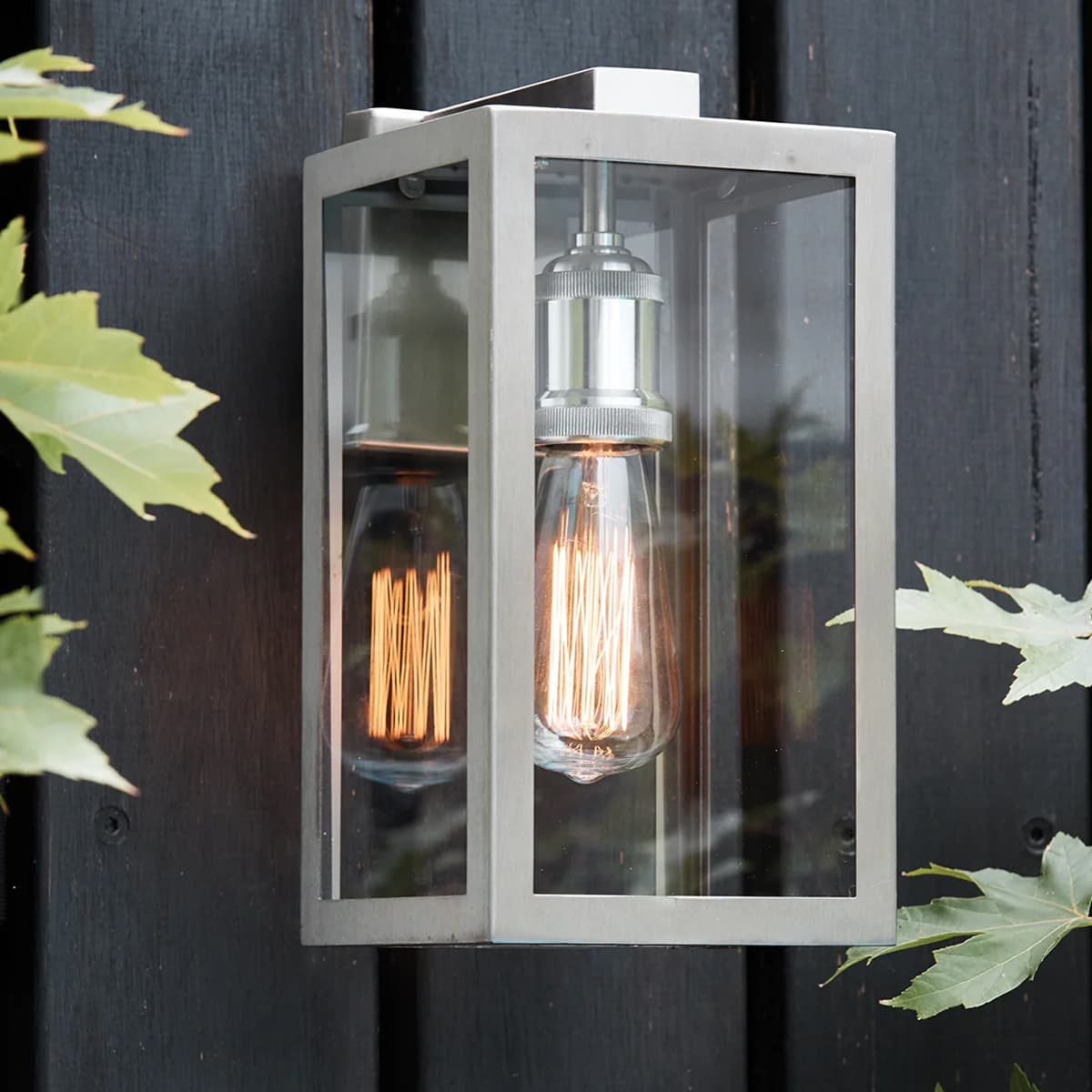 Southampton 1 Light Small Wall Bracket in Stainless Steel