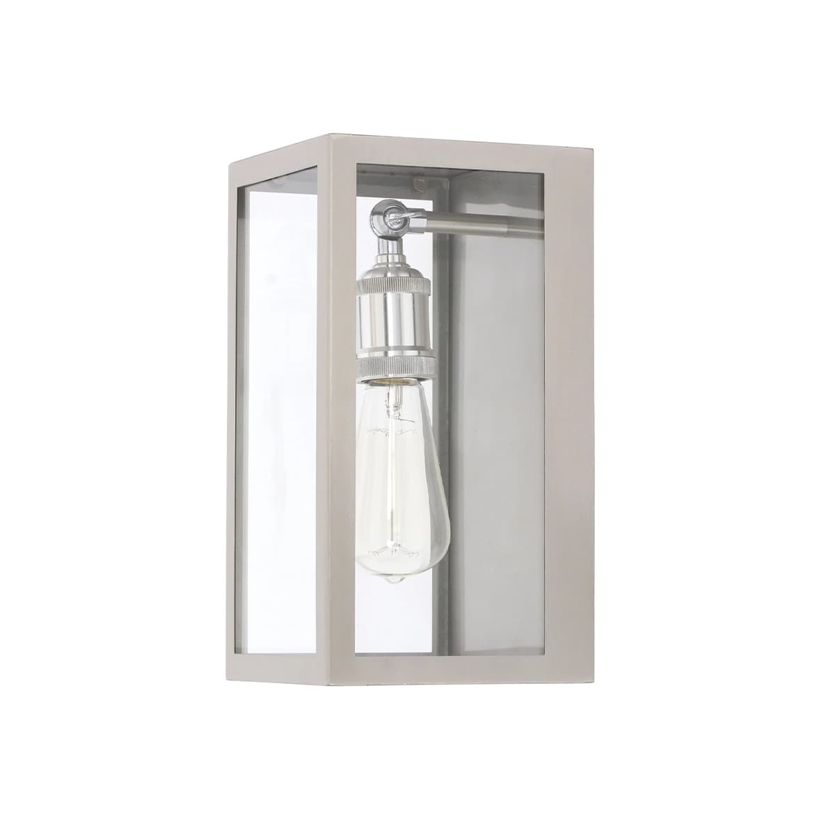 Southampton 1 Light Small Wall Sconce in Stainless Steel