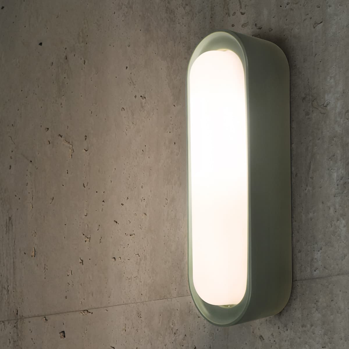 Flinders Crevice S14d Exterior Wall Sconce in Green