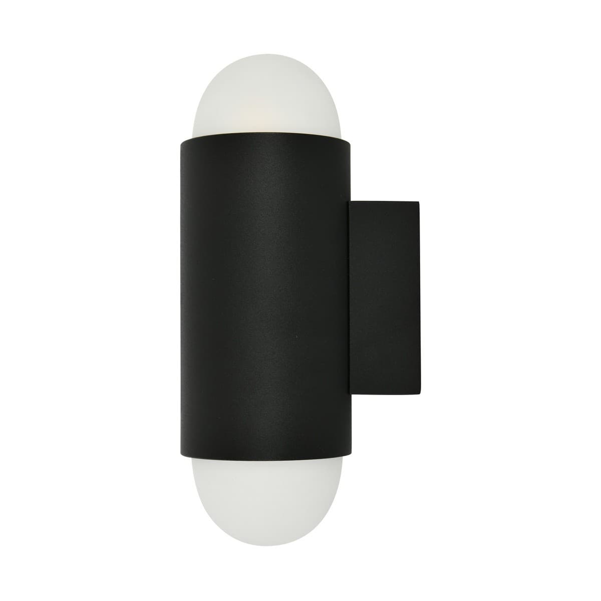 Pebble 2 Light Up/Down Wall Bracket in Black-img-1