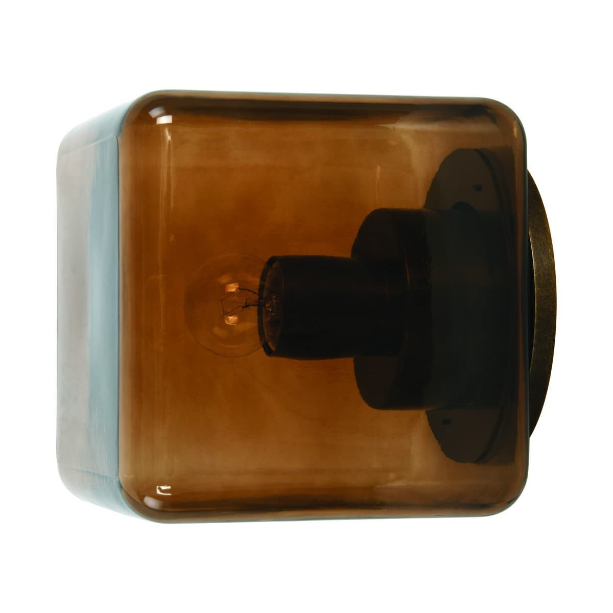 Carlotta Exterior Wall Bracket in Sepia Glass-img-1