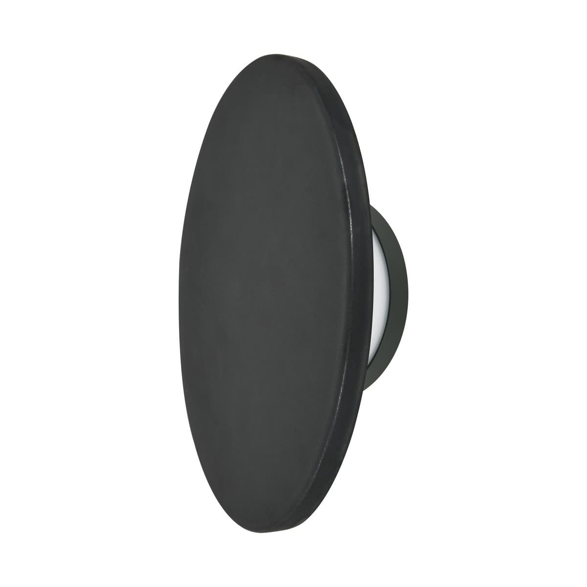 Flinders Disc LED Wall Bracket in Black-img-1