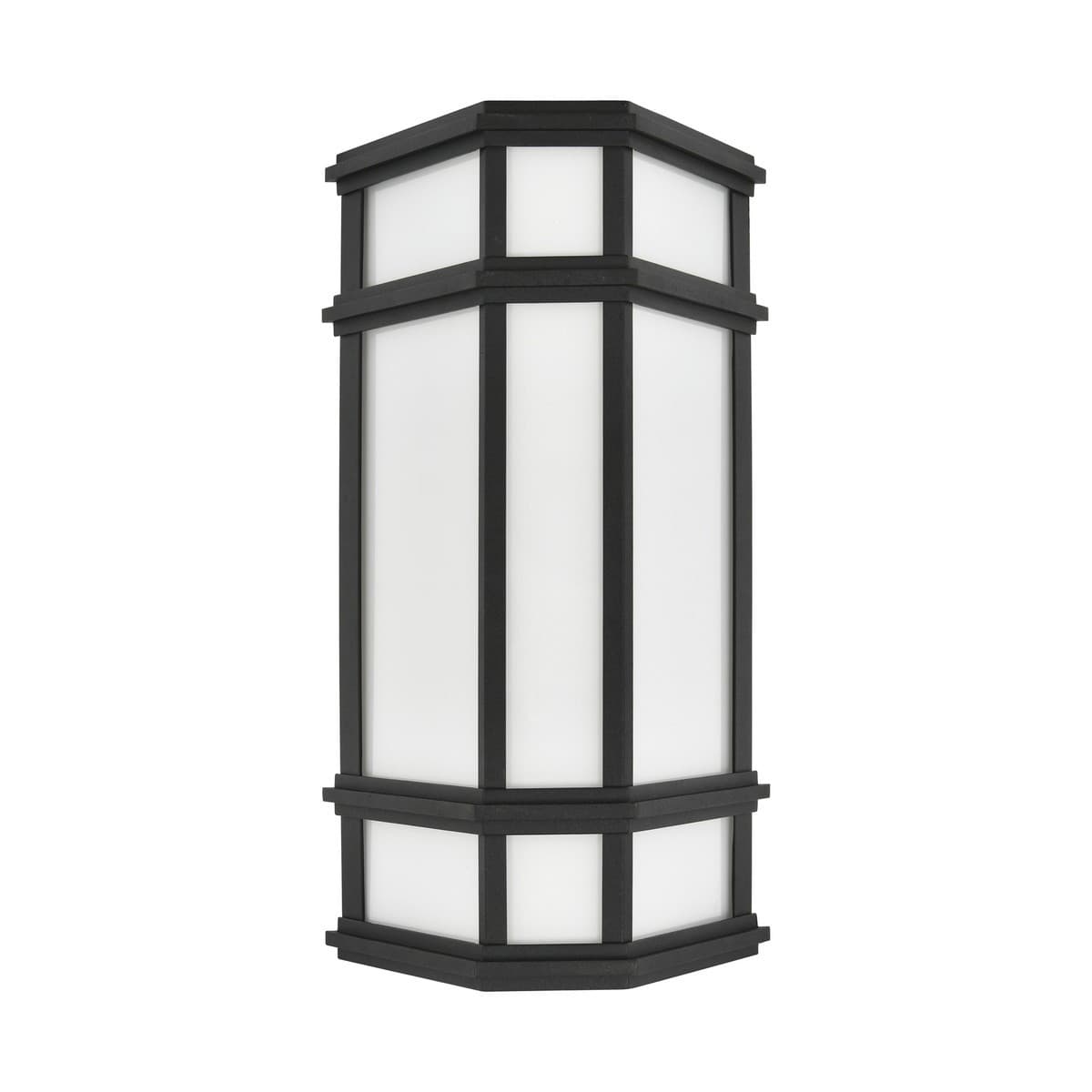Tudor Small Exterior Wall Bracket in Black