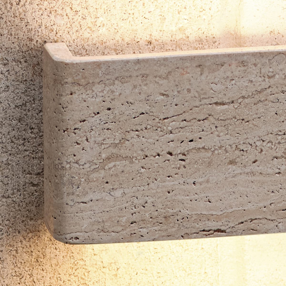 Sync LED Up/Down Wall Sconce in Travertine-img-7