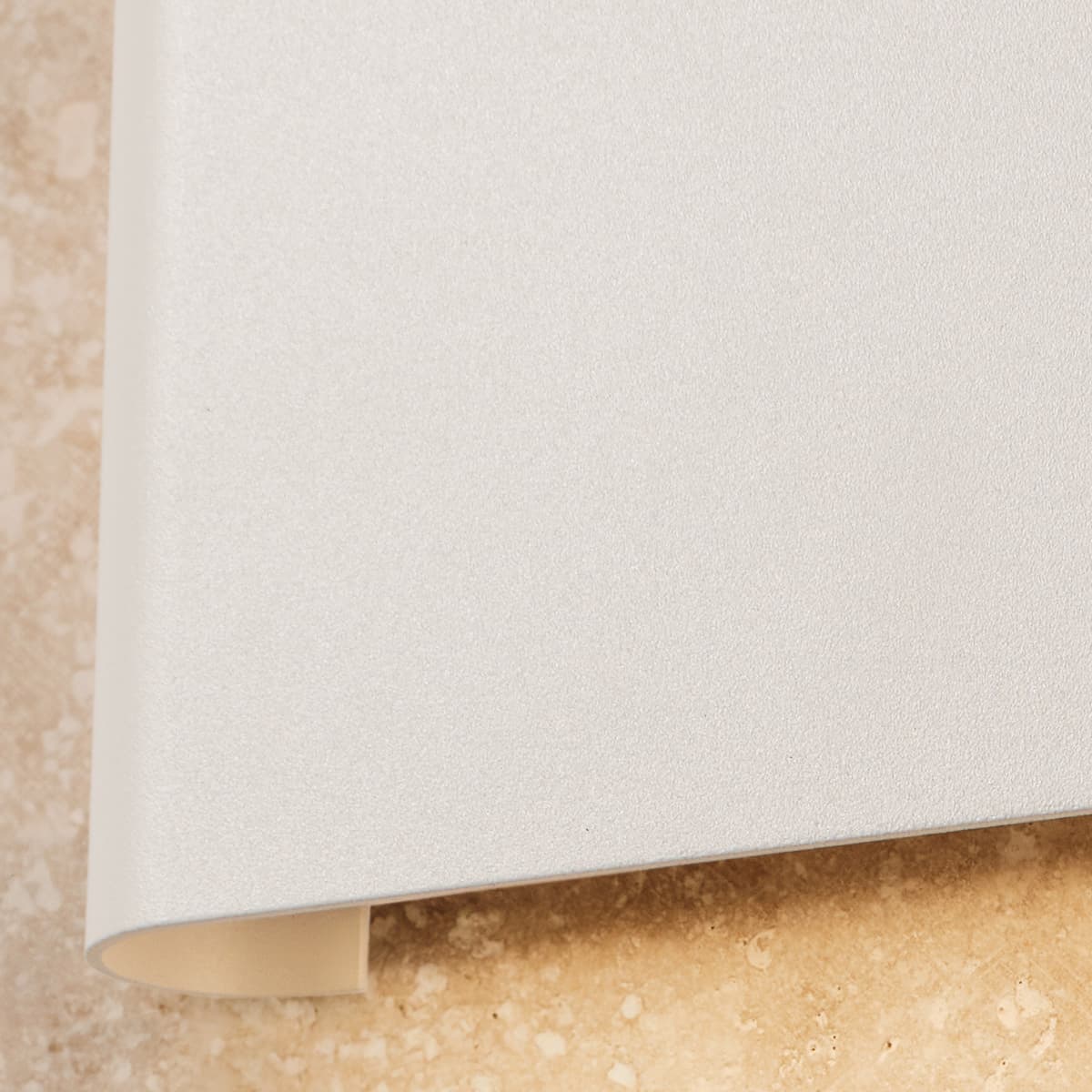 Sync LED Up/Down Rounded Wall Sconce in White-img-5