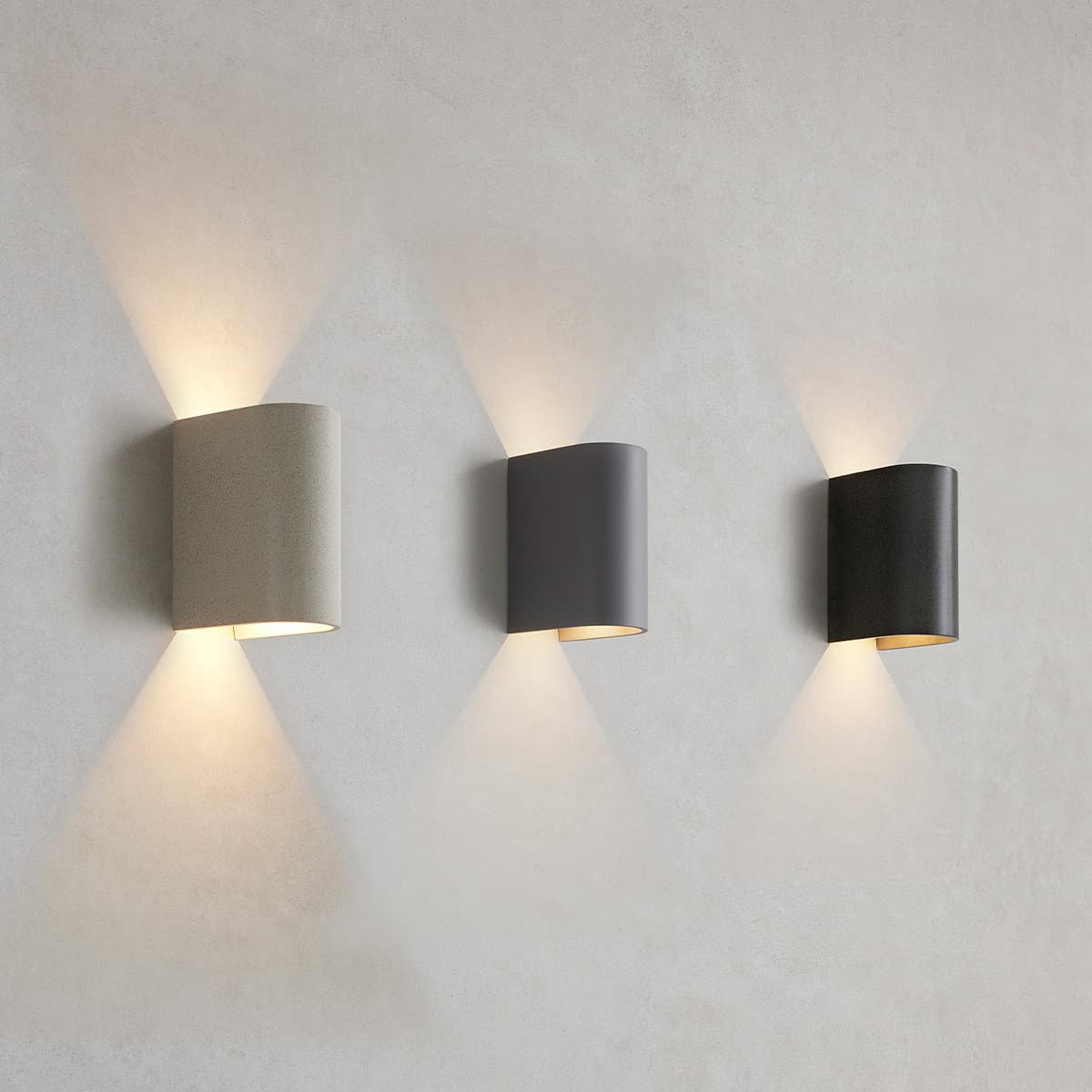 MFL Tanimi Cylinder LED Up/Down Exterior Wall Light in Natural-img-4