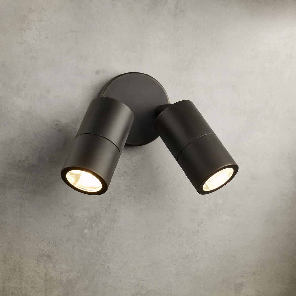 Made By Mayfair Seaside Exterior 2 Light Adjustable Spotlight in Bronze-img-2