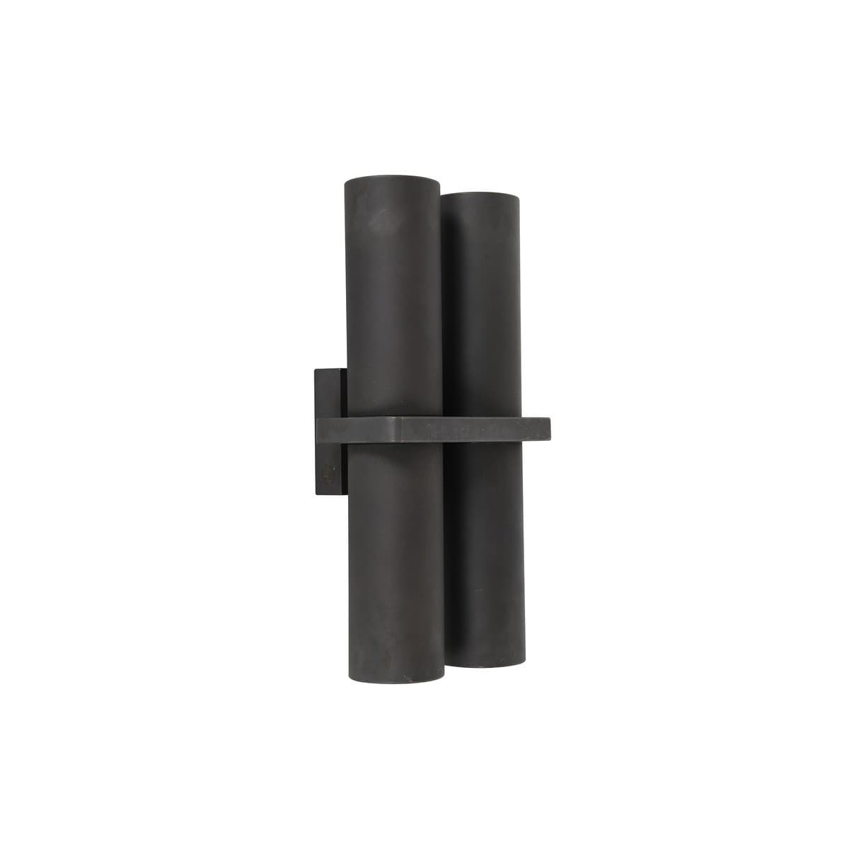 Made By Mayfair Seaside Duo 4 Light Up/Down Wall Bracket in Aged Solid Bronze-img-1
