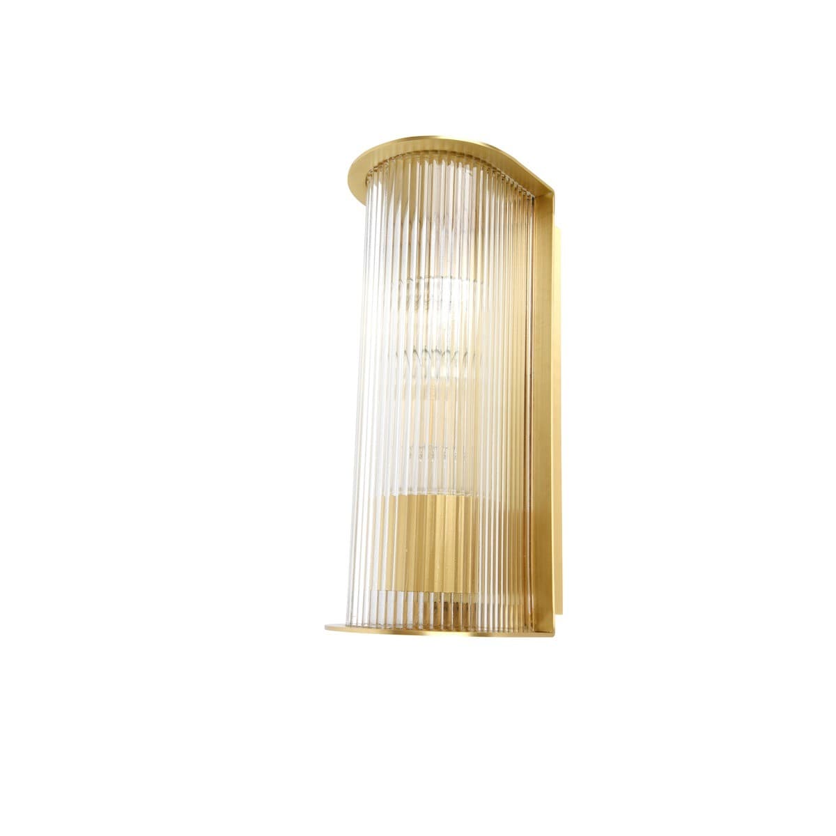 Made By Mayfair Seaside Kimberly 1 Light Wall Sconce in Brass-img-1