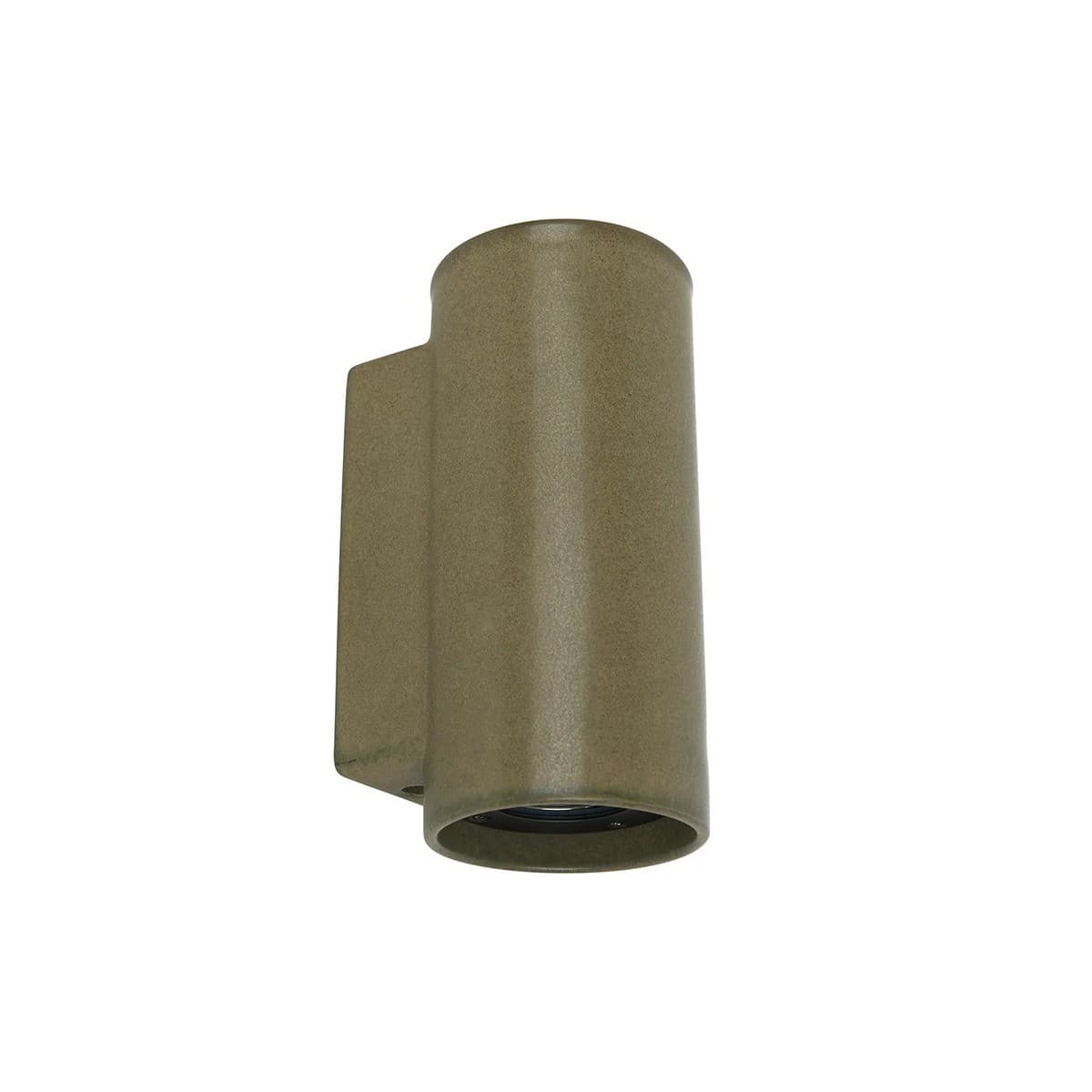 Flinders 2 Light Round Up/Down Exterior Wall Sconce in Green-img-1