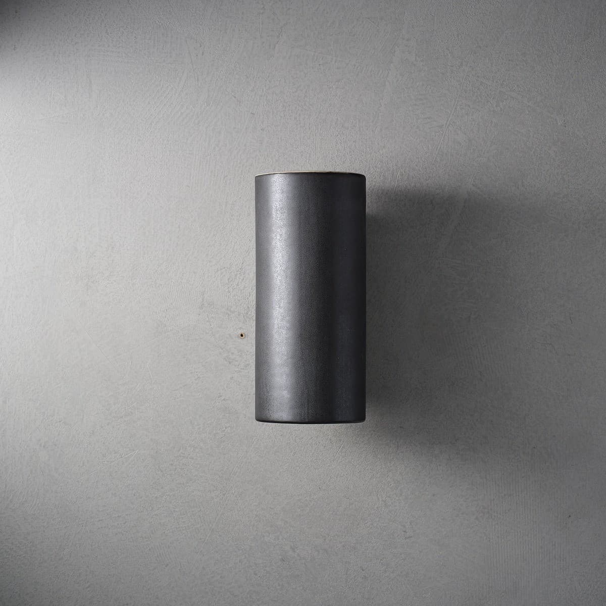 Flinders 2 Light Round Up/Down Exterior Wall Sconce in Black-img-3
