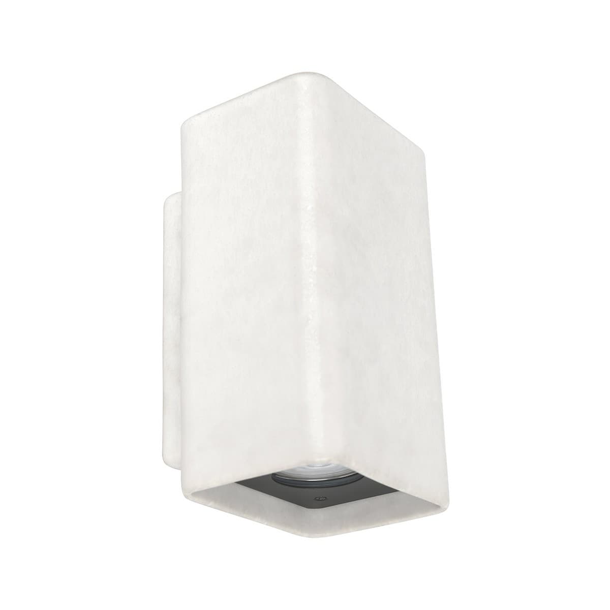 Flinders 2 Light Square Up/Down Exterior Wall Sconce in White-img-1
